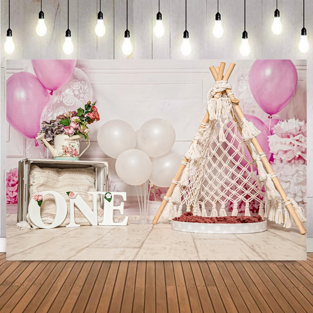 

Богемный фон для фотосъемки Poise, белая палатка, кисточки, цветок, детский душ, день рождения, торт, Smash, фотофоны, декор