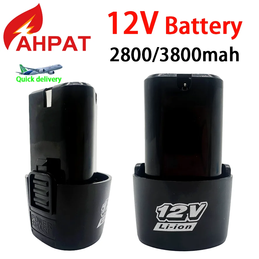 

new 12V 38000mAh universal rechargeable lithium battery for electric screwdriver electric drill mini angle grinder power tools
