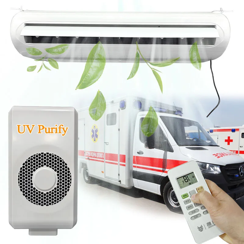 Ambulance AC Unit For Brazil Mexico Ambulance Air Conditioner With Remote Control UV Air Freshness Hospital Vehicle A/C Unit