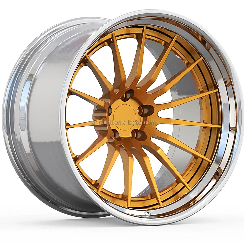 Multi spokes 2 piece forged deep dish 20inch concave wheels 5X112 for audi R8