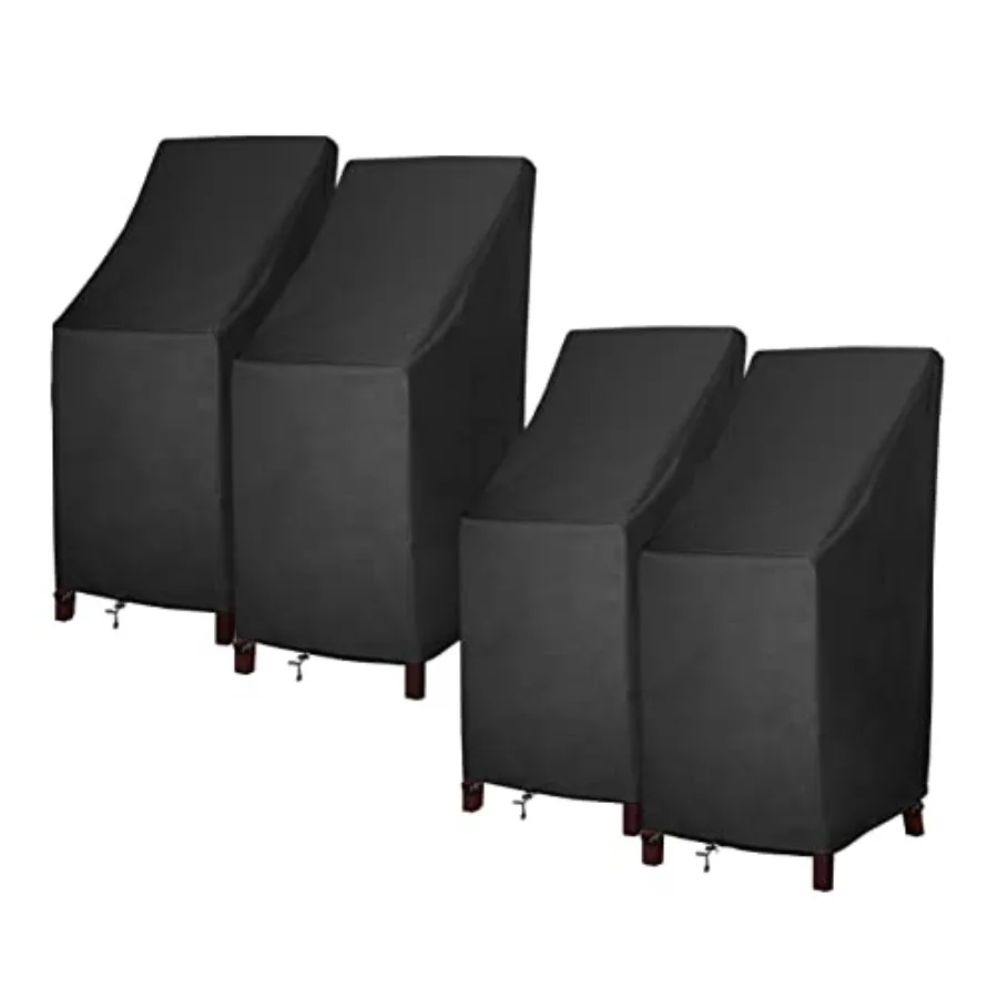 

Водонепроницаемые чехлы для уличной мебели из ткани 600D, устойчивые к износу, для стульев и барных стульев для патио и газона