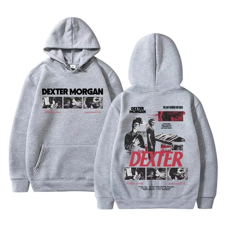 TV Program Dexter Morgan The Bay Harbour Butcher Men Women Hoodie Men Women Streetwear Fashion Pullover Harajuku Y2K Sweatshirt