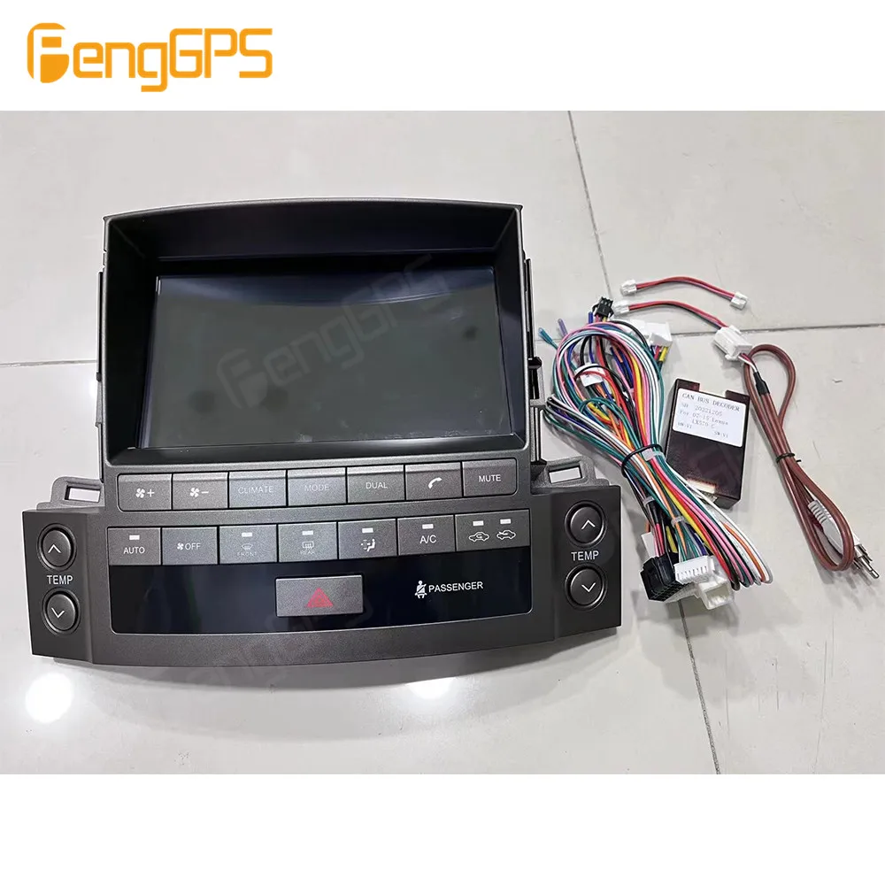 For Lexus Lx570 2007－2015 Car Radio Wireless Carplay Android Auto Intelligent System Multimedia Player Stereo GPS Navi Touch