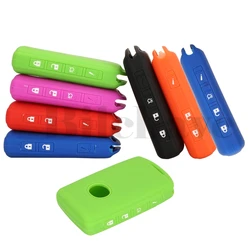 jingyuqin 2/3/4 Buttons Remote Car Key Fob Case Silicone Cover Holder Protect For Mazda 6 MX-5 Miata RF 3 Hatchback CX-30