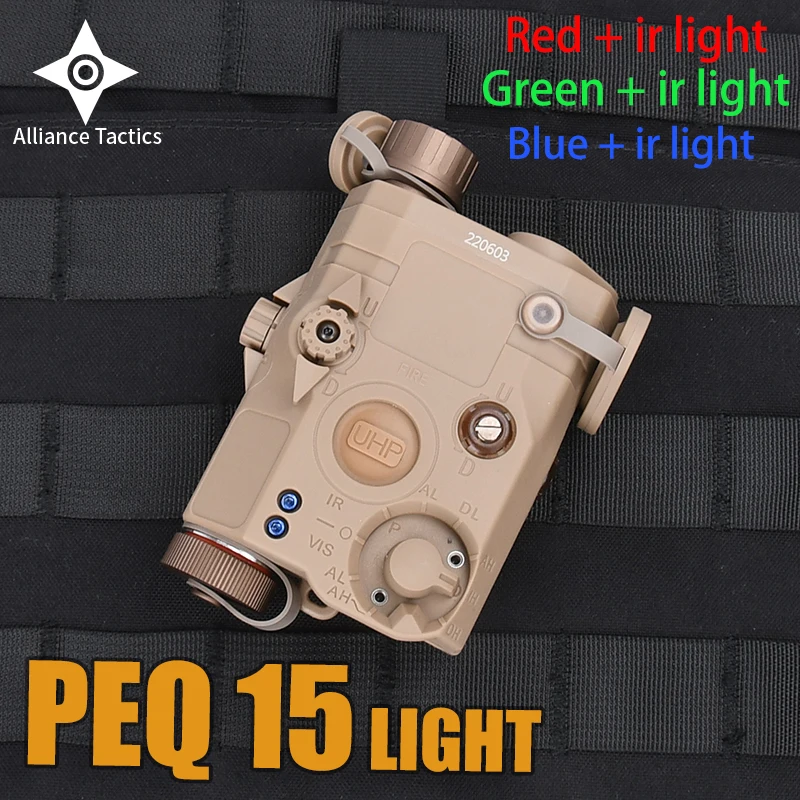 Tactical lighting PEQ Red Dot Green Blue Laser Pointer Sight AR15 Arisoft equipments Accessories Weapon Flashlight For Picatinny