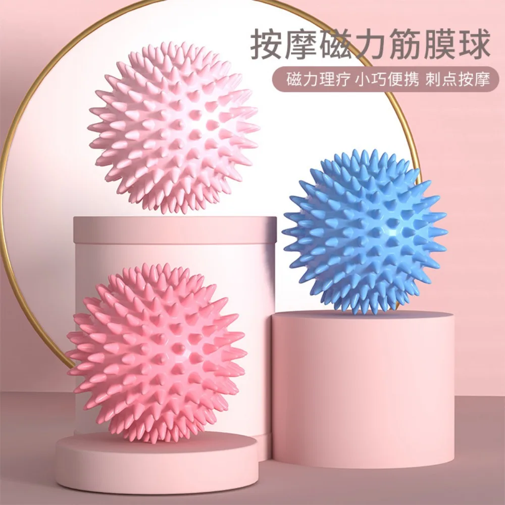 

Yoga Hedgehog Ball Massage Ball Fitness Fascia Ball Foot Solar Deep Acupuncture Point Muscles Relax Shoulder and Cervical Spine
