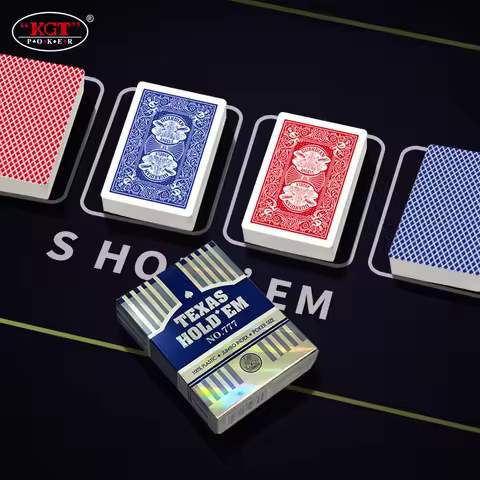 63x88mm PVC Poker Cards Waterproof Large Numbers Texas Hold'em,Playing Cards Poker Games Entertainment Party Deck Of Cards