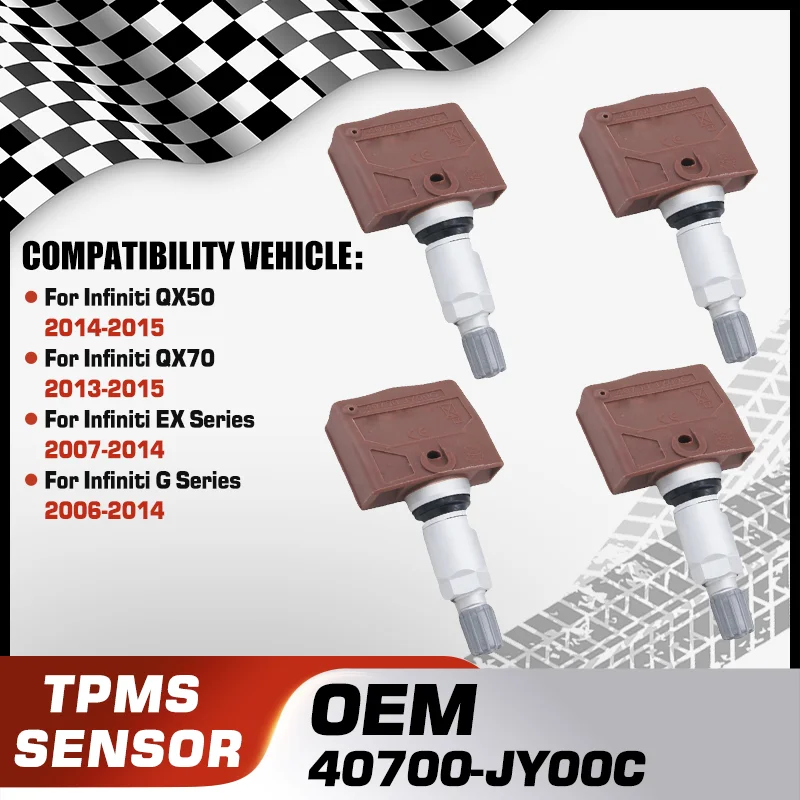 

For Infiniti QX50 2014-2015 Infiniti QX70 2013-2015 Infiniti EX Series 2007-2014 nfiniti G Series 2006-2014 Tire TPMS Sensor