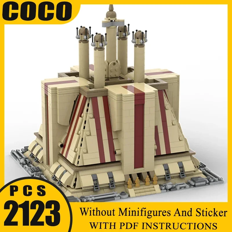 Star Coruscant Tempel Architectuur Stijl MOC Bouwstenen Ultieme Collector Serie Bakstenen Verjaardag DIY Monteer Speelgoed Geschenken