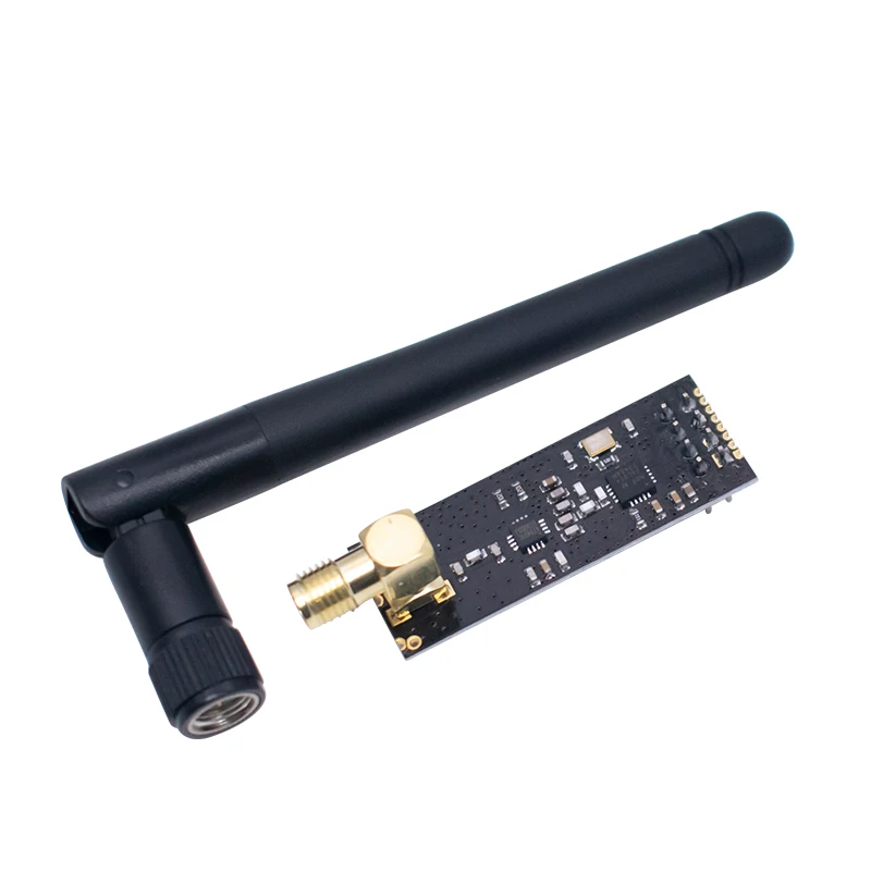 1PCS Special promotions 1100-meter long-distance NRF24L01+PA+LNA wireless modules (with antenna) image 2