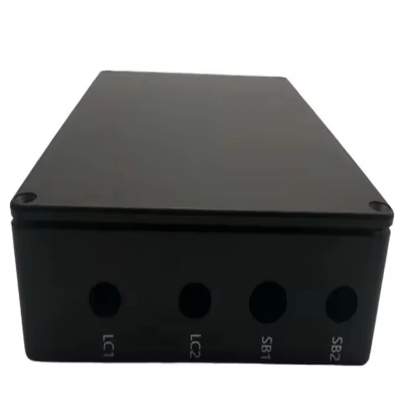 Custom CNC Machining Aluminum Enclosure Black Anodized Aluminum Box