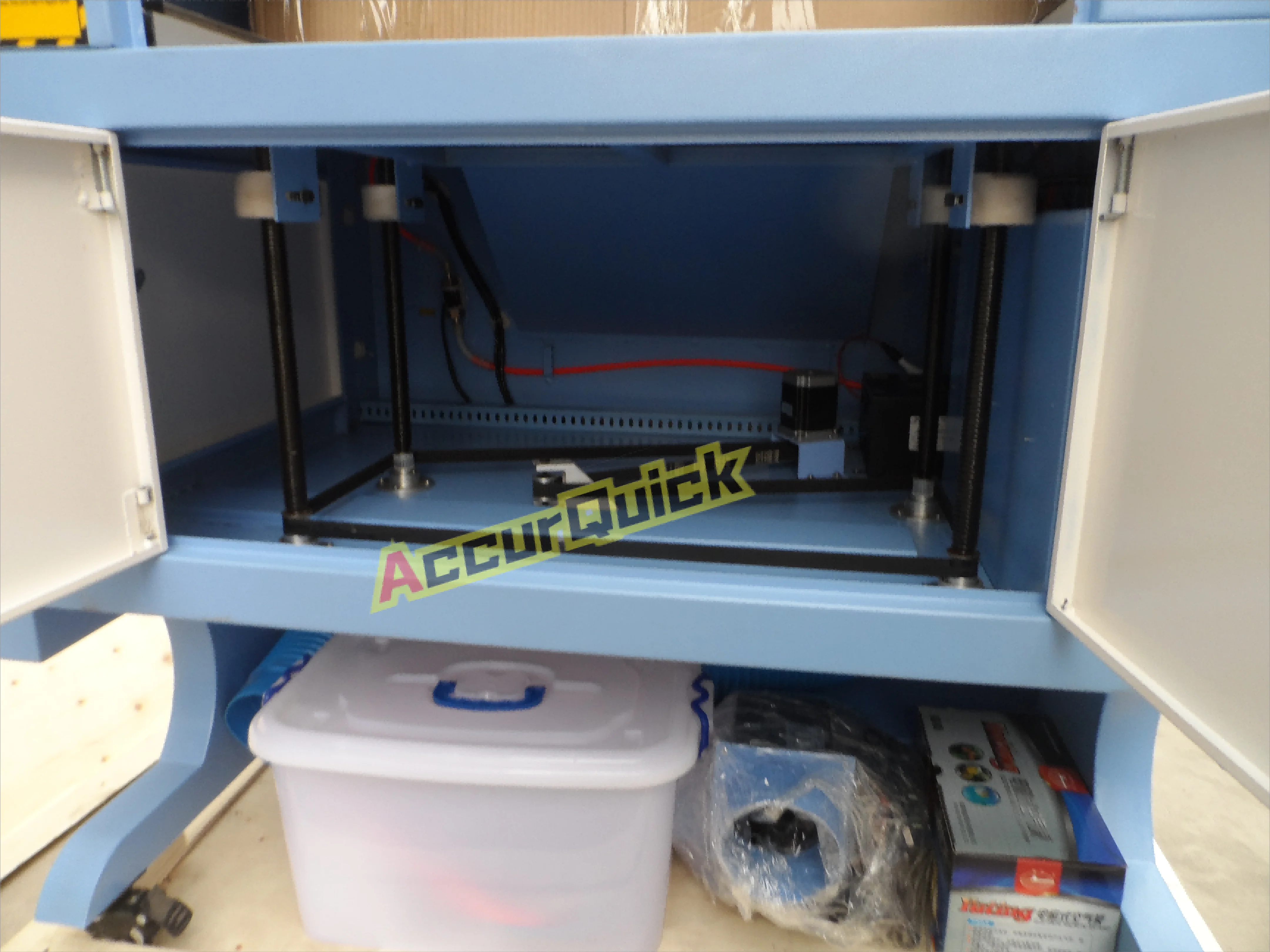 Artware Rubber Engraving Laser Machine 60W CO2 Laser Carving Machine With UP DOWN Table