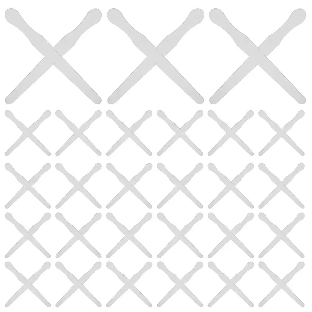 40Pcs Stainless Steel Tongue Suppressor Reusable Metal Dental Tongue Press Sticks for Exams Speech Therapy Tools