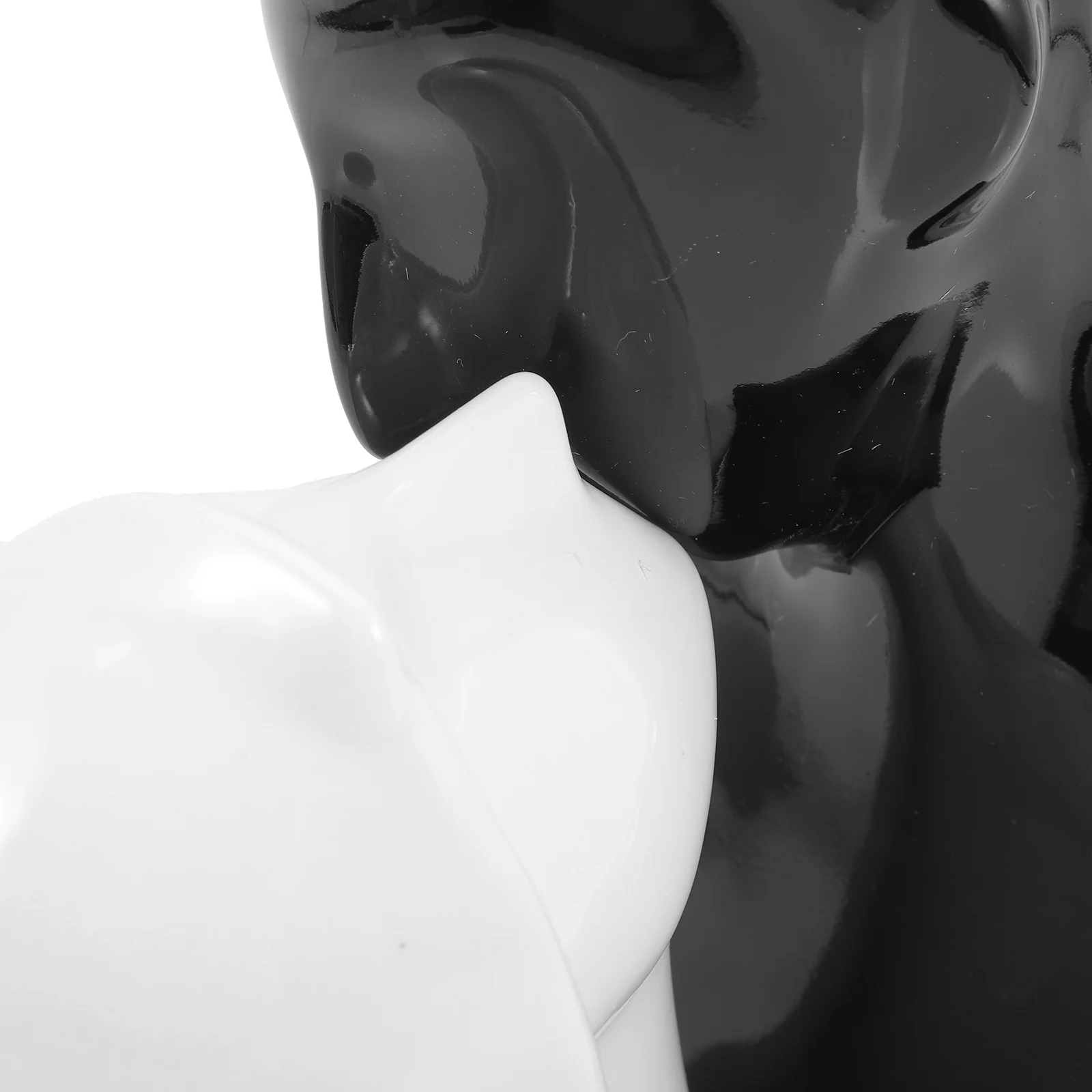 

Abstract Ceramic Couple Sculpture White Desktop Ornament for Home Office Cafe Decor Home Decor Abstract Couple