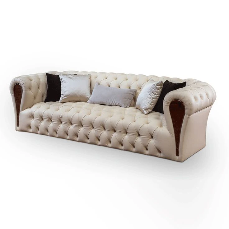 

Итальянский модный роскошный честерфилд с тафтинговыми кнопками, набор для Wohnzimmer Lobby Mall Park Hotel Oder Fitness Studio