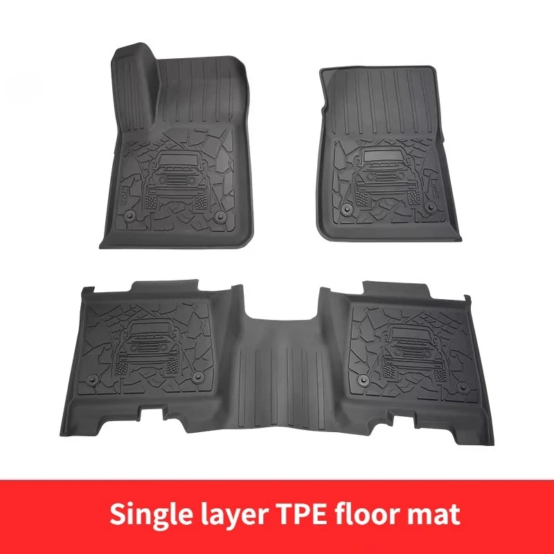 For BAW 212 T01 2025 2026 Car  Floor Mats TPE Waterproof Anti Slip Foot Pads Anti Fouling Floor Carpet Car Interior Accessories
