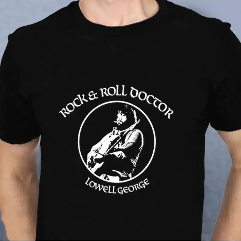 Retro Lowell George Little Feat T Shirt Classic Black Size S 5Xl