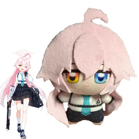10cm Blue Archive Plush Toys Takanashi Hoshino Sunaookami Shiroko Stuffed Dolls Cosplay Plushie Pendant Christmas Birthday Gifts