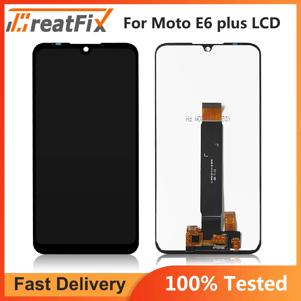 

NEW For Motorola Moto E6 Plus XT2025 XT2025-1 XT2025-2 Lcd Display With Touch Screen Digitizer Assembly Replacement Repair Parts