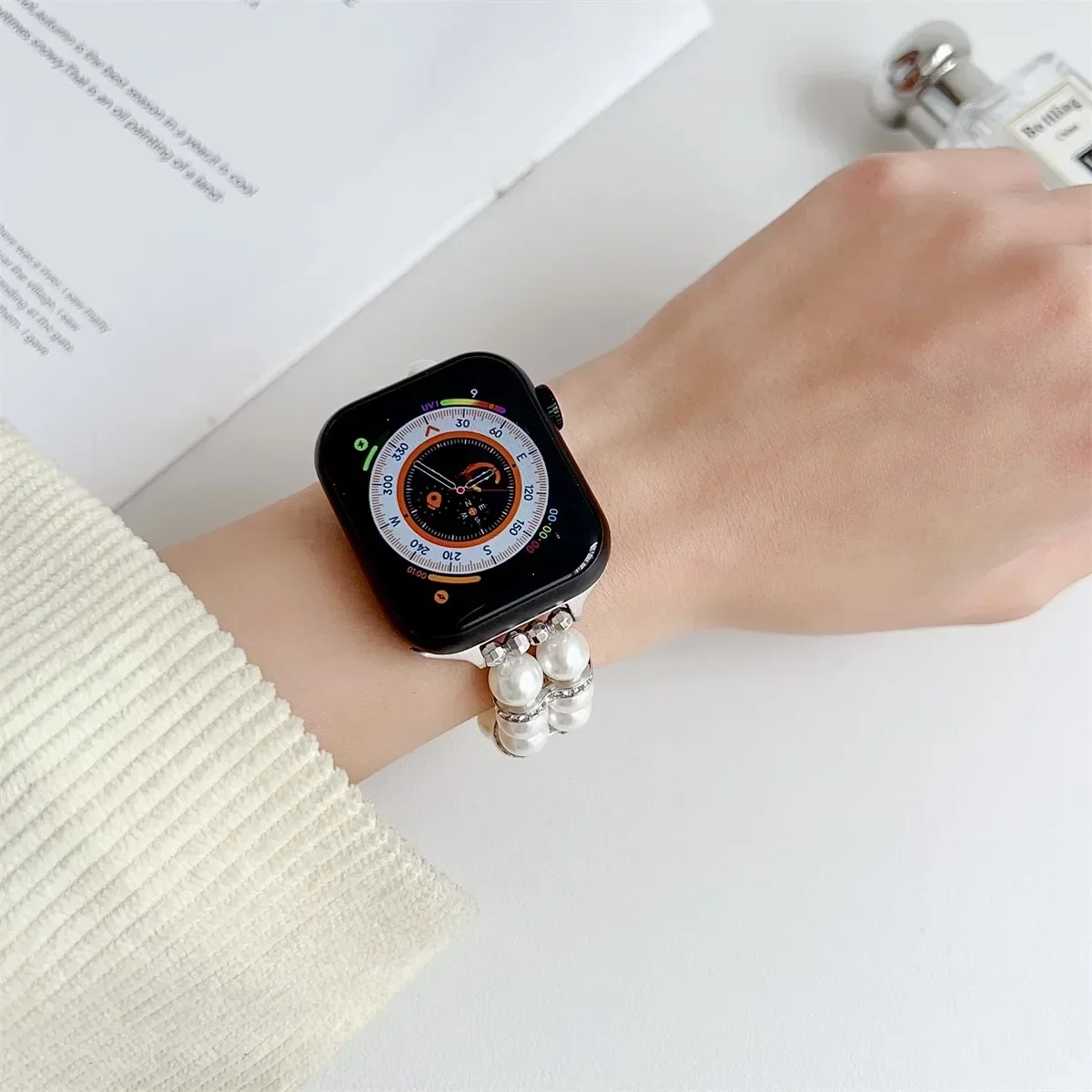 Cinturino per orologio da polso per iWatch Ultra 2 Series 10/9/8/7/6/5 Cinturino per orologio da polso alla moda 42/44/45/46/49mm 38/40/41mm_voghion.com