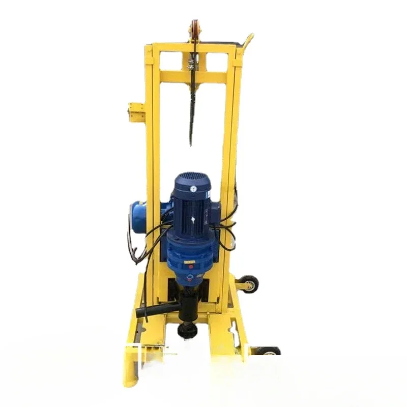 Fully automatic water well drilling rig Lifting high-power drilling rig Telescopic farmland irrigation drilling equipment