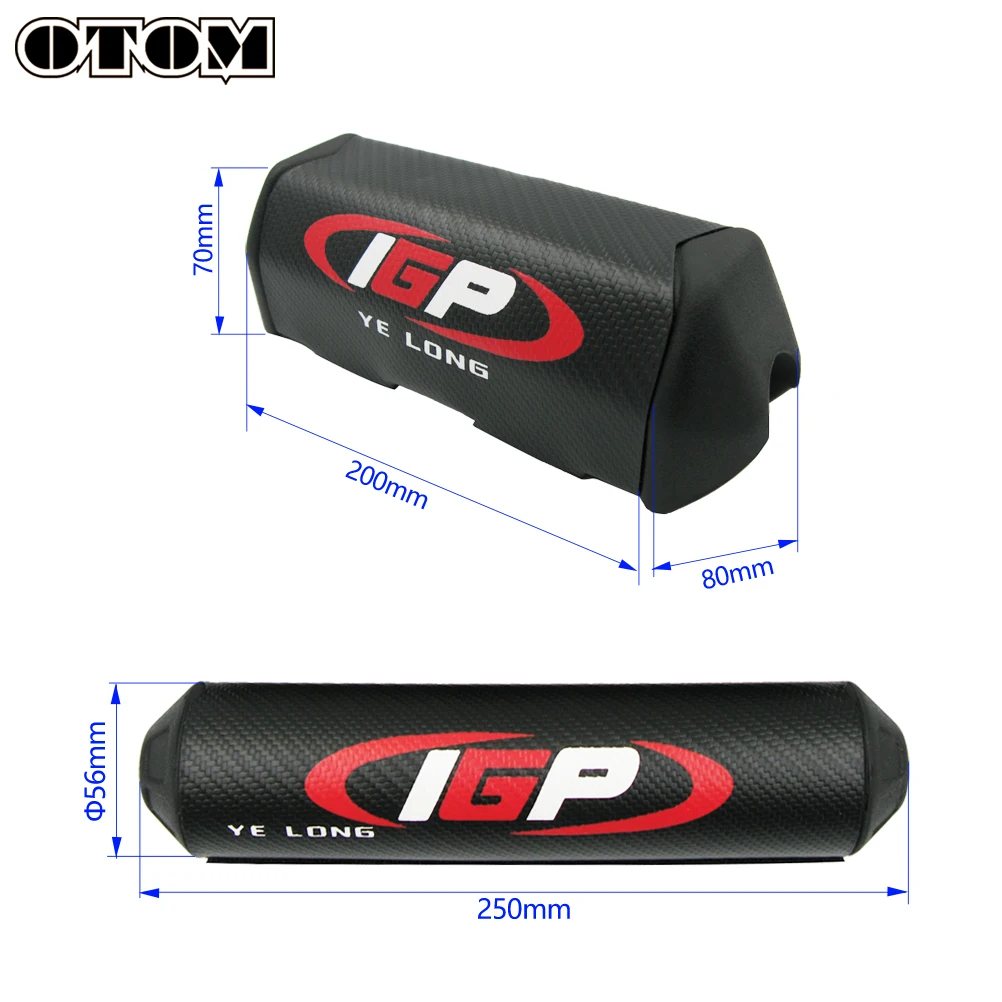 

OTOM 7/8" 1-1/8" Motorcycle 22mm 28mm Handlebar Pads Chest Protector Handle Bar Foamed Rubber Pad For KTM HONDA HUSQVARNA KEWS