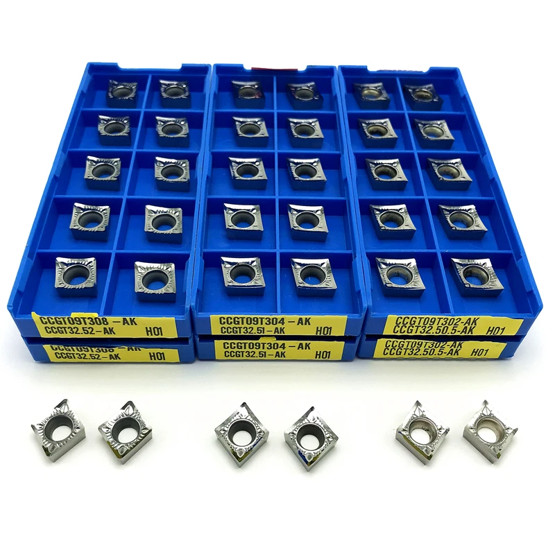 

CCGT09T302 CCGT09T304 CCGT09T308 Internal Turning Tool Aluminum Insert High quality Turning Insert lathe tools CNC Cutting Tool