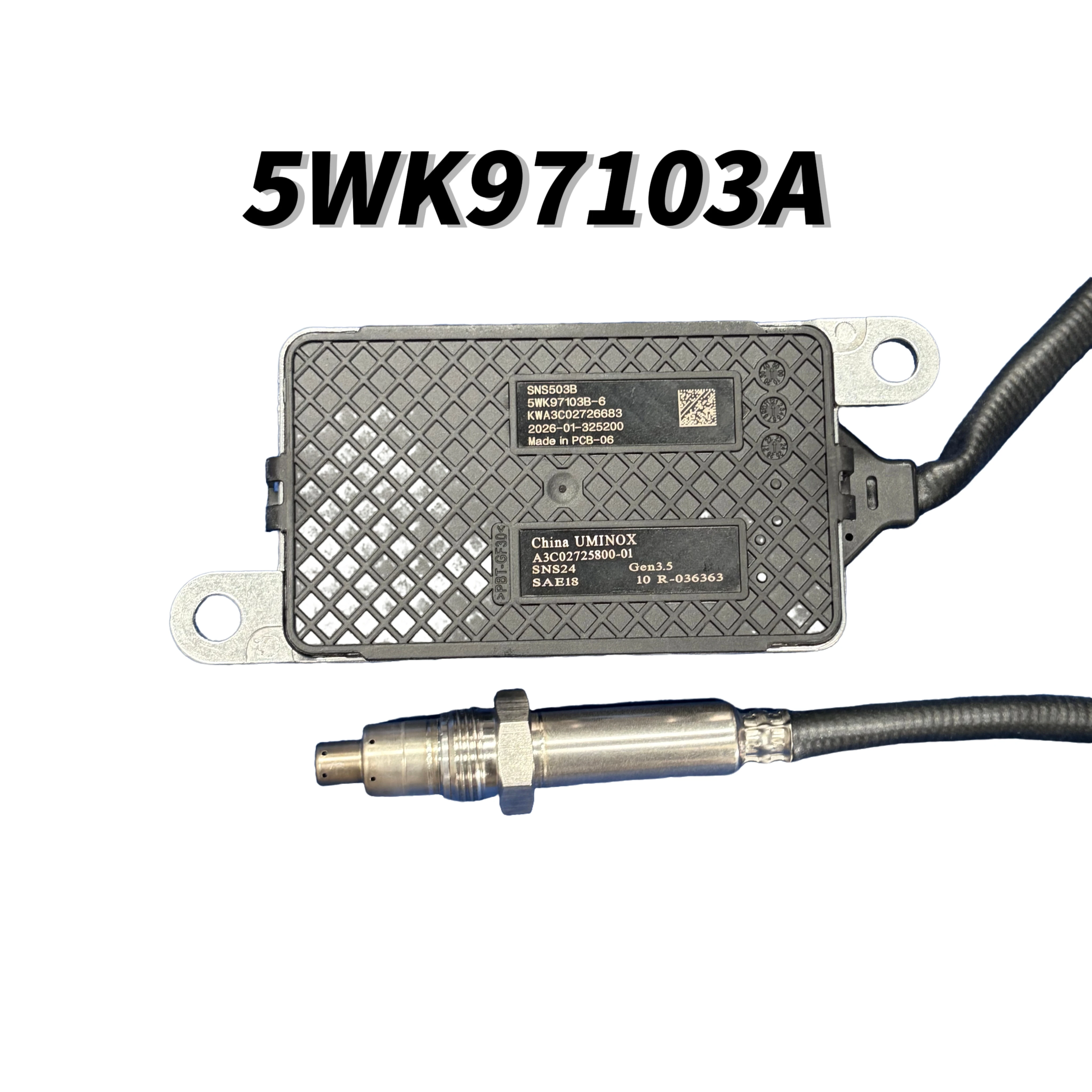 Датчик NOx 5WK97103A 24V SNS506 SC000-1205150 A2C97451500-01 для двигателя Sinotruk Howo Weichai