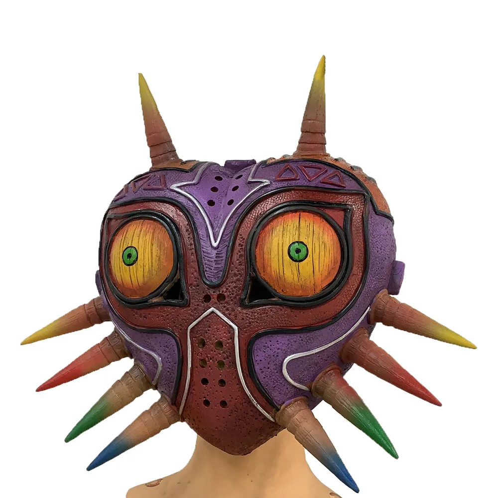 Halloween-Maske von Zelda beängstigend realistische Gesichts maske Meizula Wildnis Atem Cosplay Maske Erwachsene Persönlichkeit Latex Kostüm Requisiten