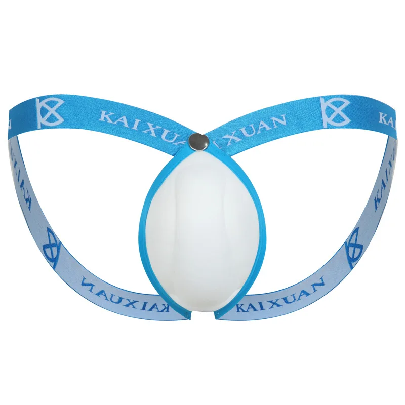 

Men's Sexy Sexy Thongs G String U Convex Sponge Cup Underwear Open Butt Thong Lingerie Gay Gay Tight Underpants Homme Slip