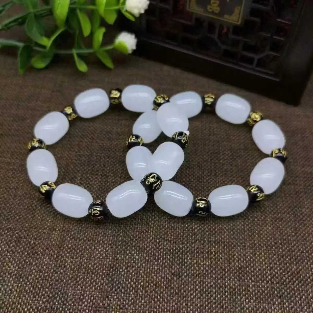 Hotan اليشم سوار Liuzi الكلمات الحقيقية سوار