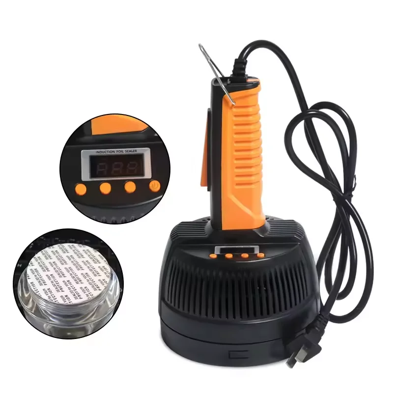 2025Factory Price Portable Aluminum Foil Cup Bottle Can Cap Sealing Machine Induction Sealer
