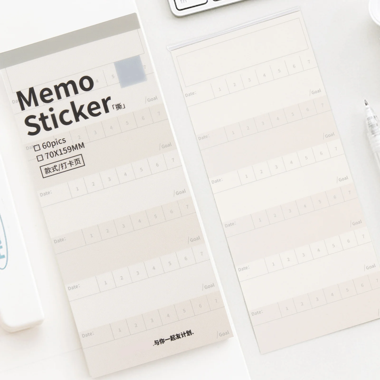 خطة كتاب لوحات مذكرة ذاتية اللصق لدراسة المكتب والمدرسة علامات التبويب المؤشر الملونة علامات الصفحة دفاتر الملاحظات اللاصقة #6