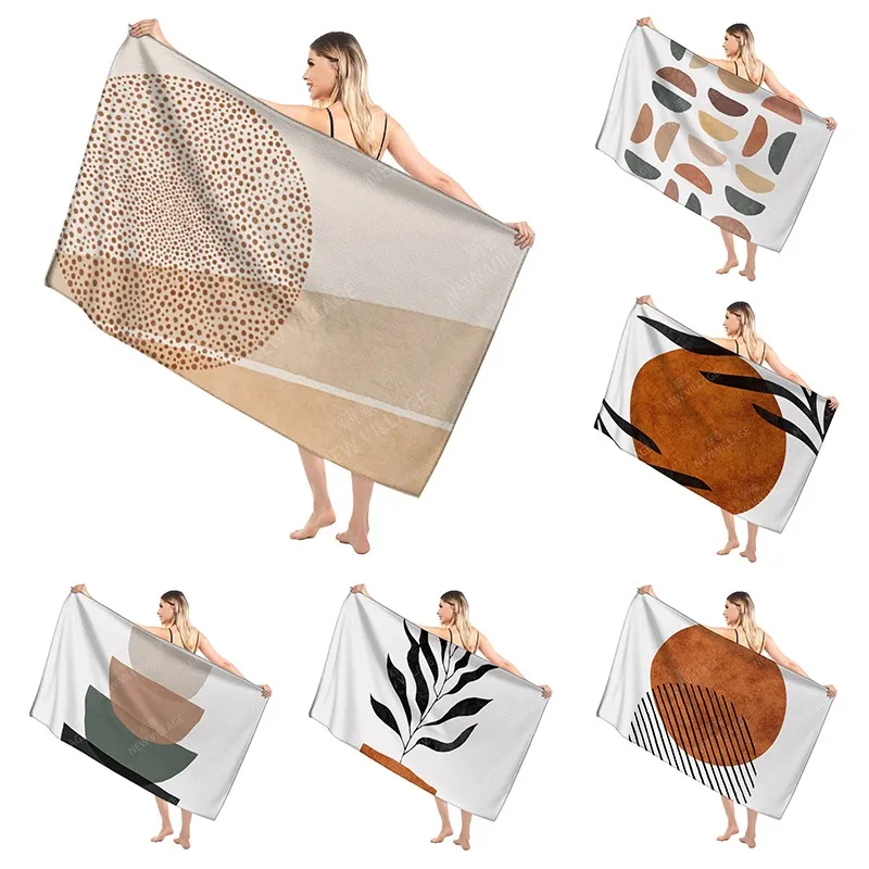 Bathroom Bath towel for adults sauna Large beach towel Gym towel Large hotel woman shower quick drying microfiber boho nordic