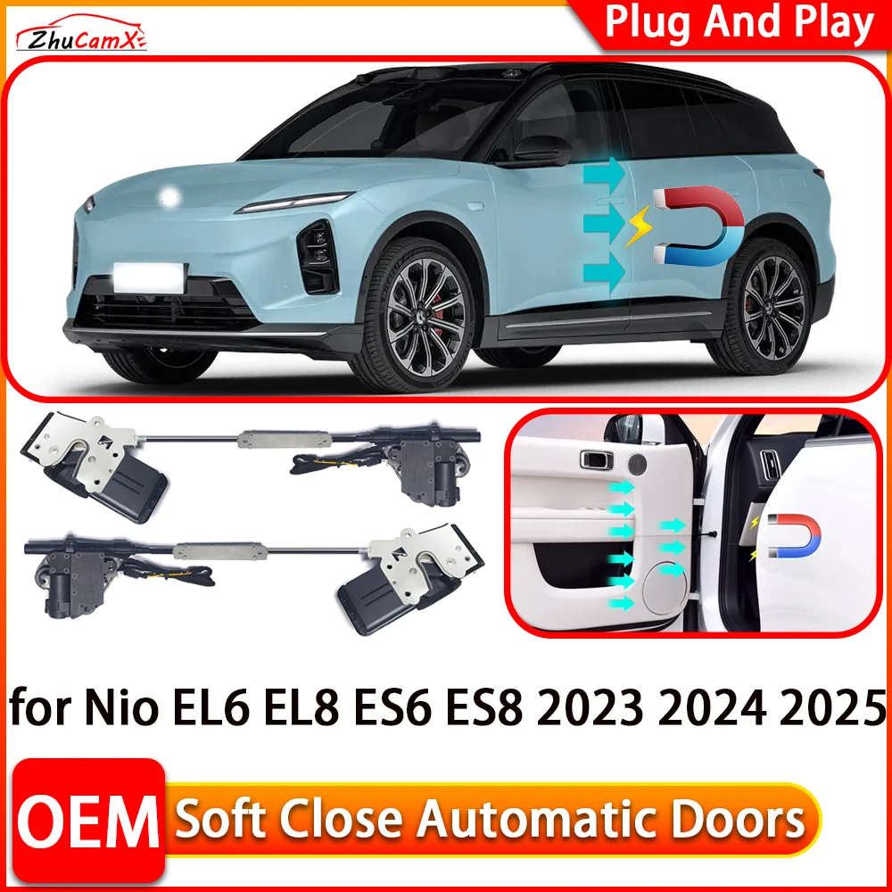 

for Nio EL6 EL8 ES6 ES8 2023 2024 2025 Car Automatic Electric Soft Close Door Closer Power Closing Door Comfort Closing System