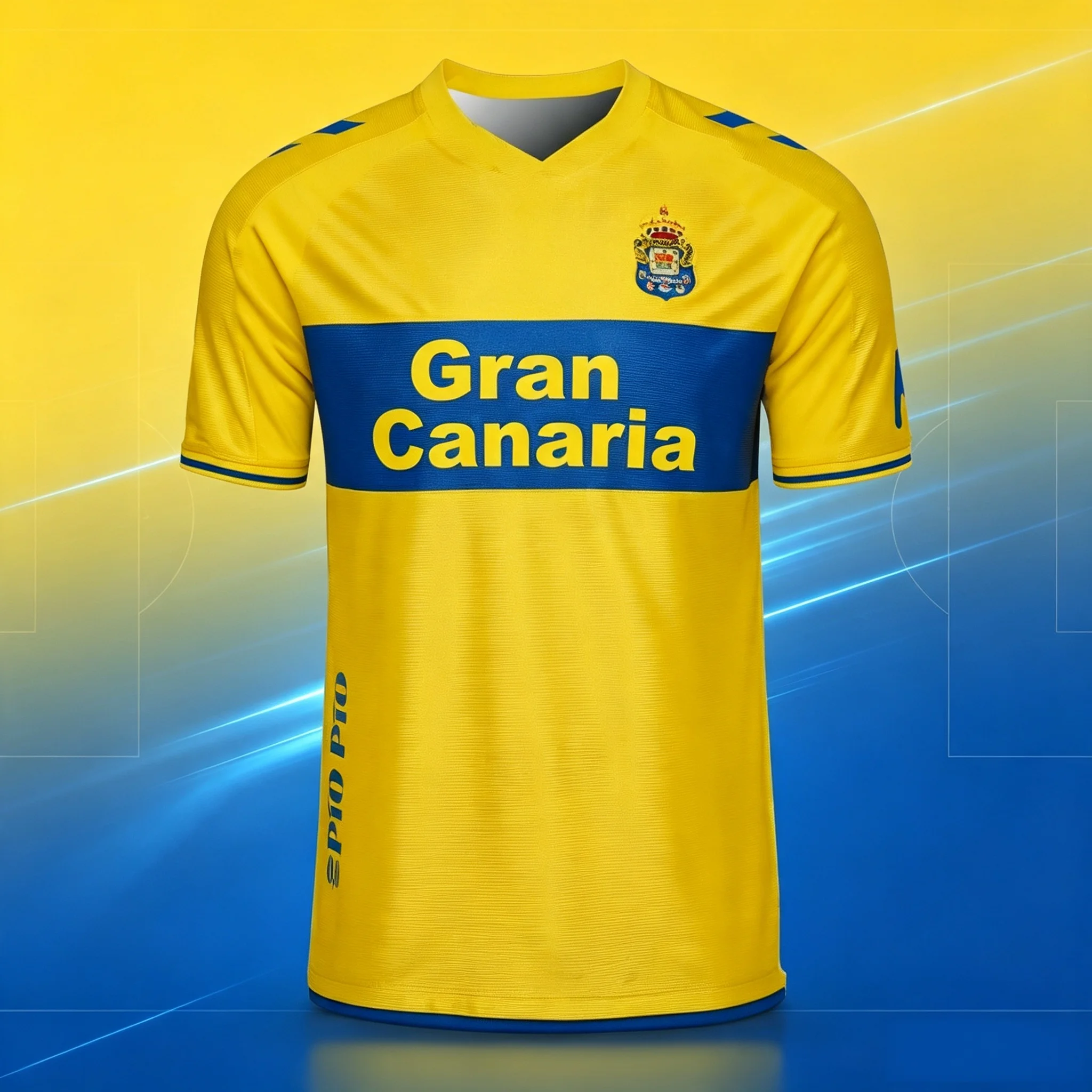 2026 New Las Palmas 3D Printed Football Jersey Men Summer Sports Outdoors T-shirt Breathable Quick Drying Streetwear Clothing