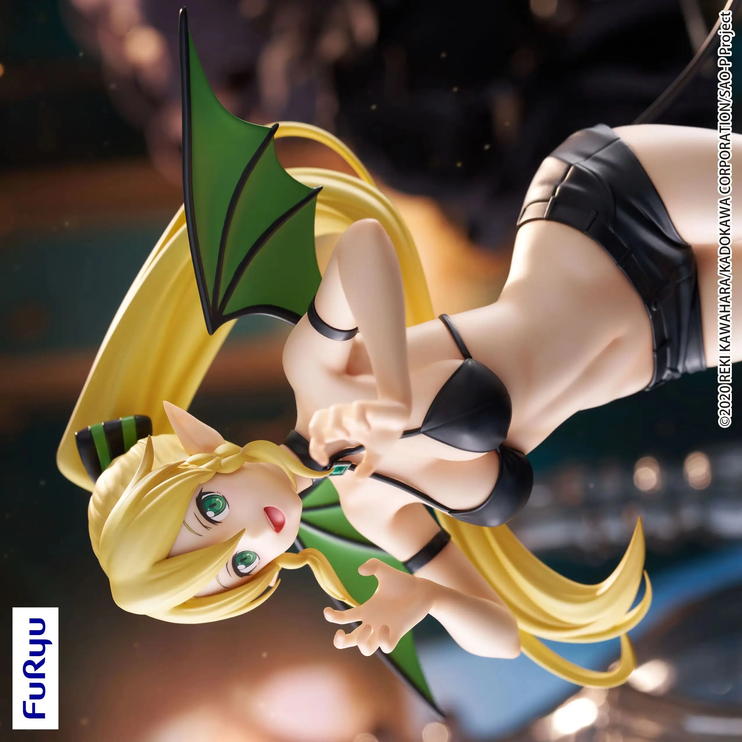 

Оригинальный FuRyu BiCute Dark Sword Art Online Kirigaya Suguha ПВХ аниме фигурки экшн-фигурки модель игрушки