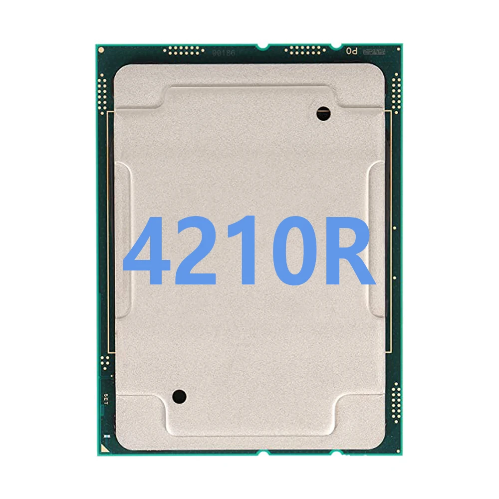 Xeon 4210R 2.4GHZ 10C/20T 13.75MB CPU 100W LGA 3647 For 3647 Mortherboard