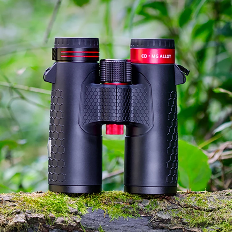 Shuntu Optics 10x42 Binoculars with ED SMC Glass for Adults With Visual Locking High-Powered Binoculars for Hunting Birdwatching