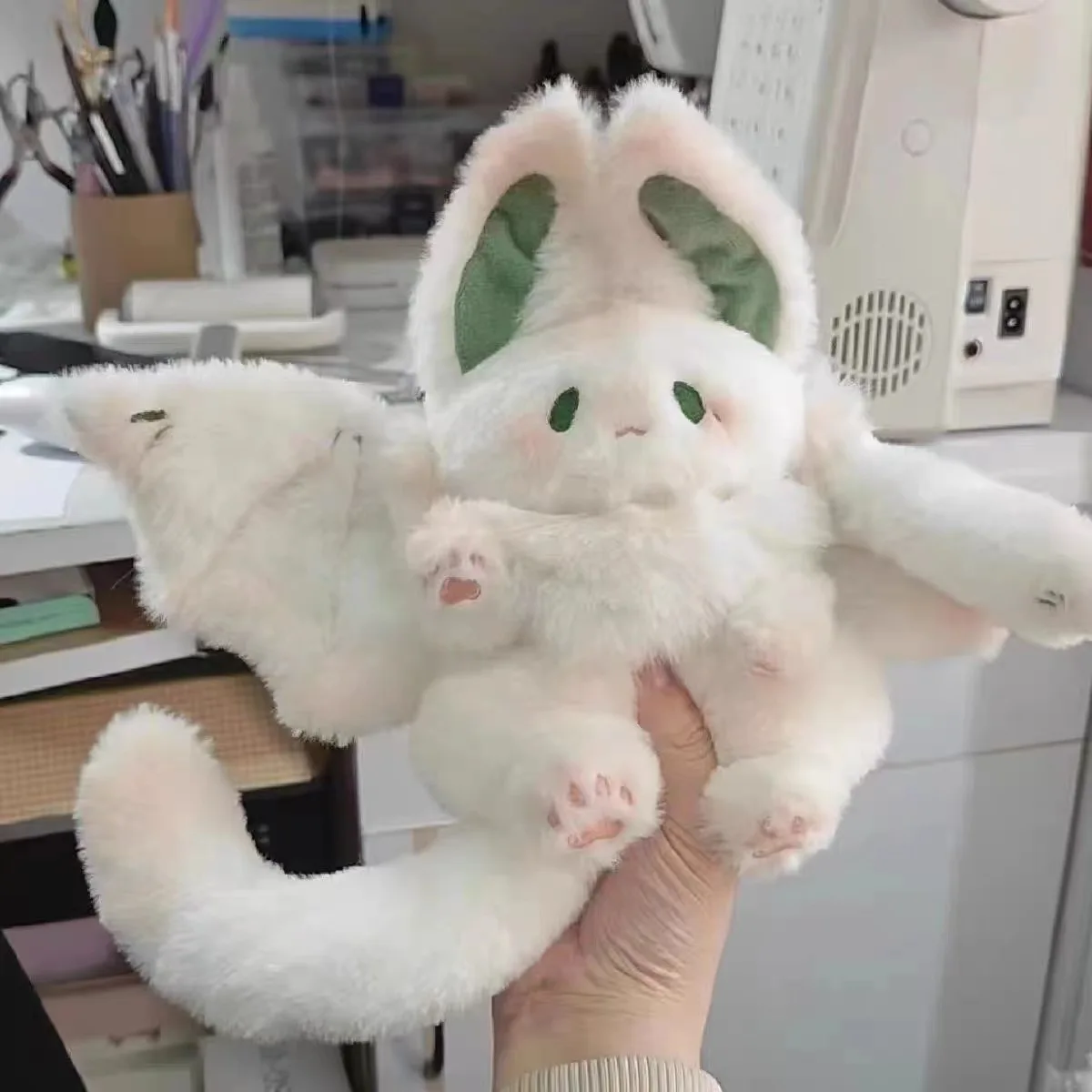 Bat Rabbit Doll Wings Flying Rabbit Cute peluche bambole cuscini bambole regalo di compleanno giocattoli per bambini e ragazze