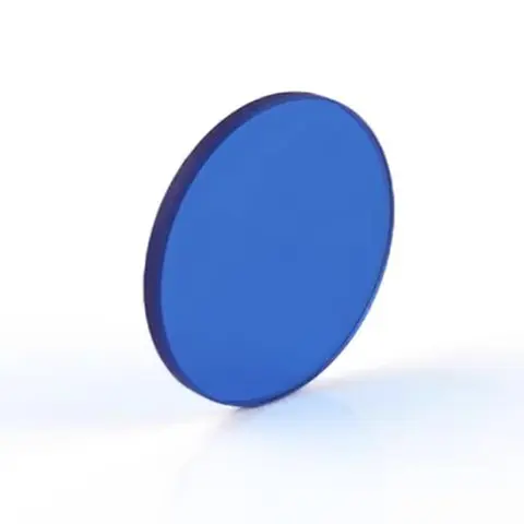 광학 유리 QB19 필터, 원형 직경 11.5x2mm 정사각형, 1 개