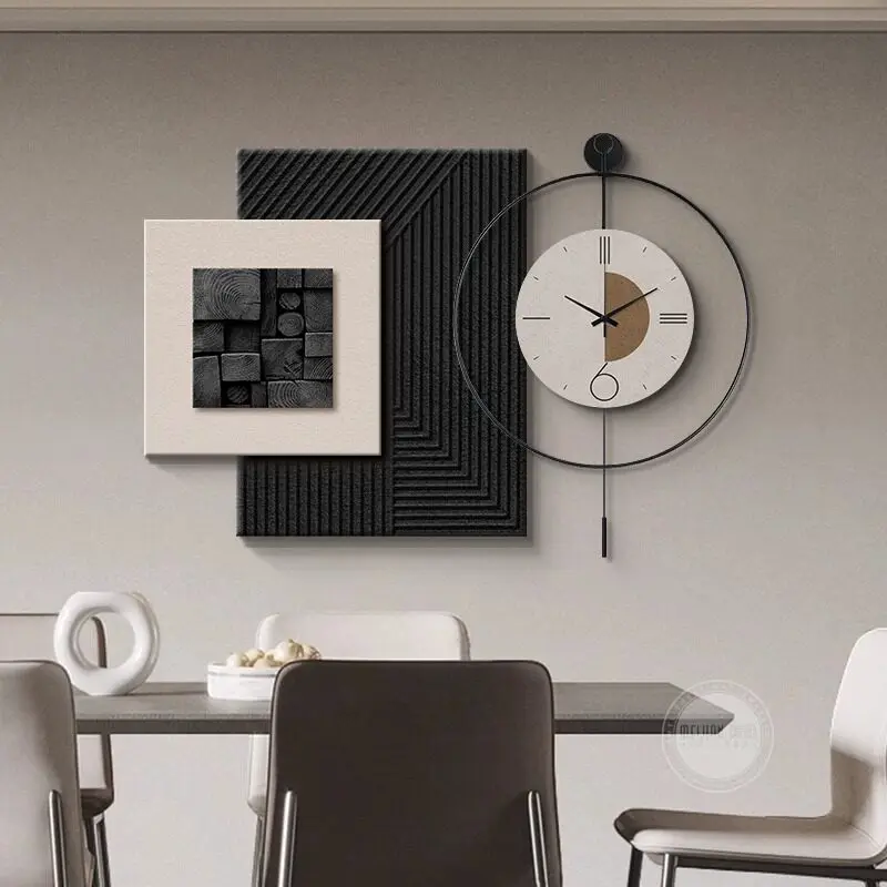 Y*-Modern Design Wall Watch Creative Silent Aesthetic Romantic Wall Clocks Minimalist Interior Horloge Mural Room Decorations