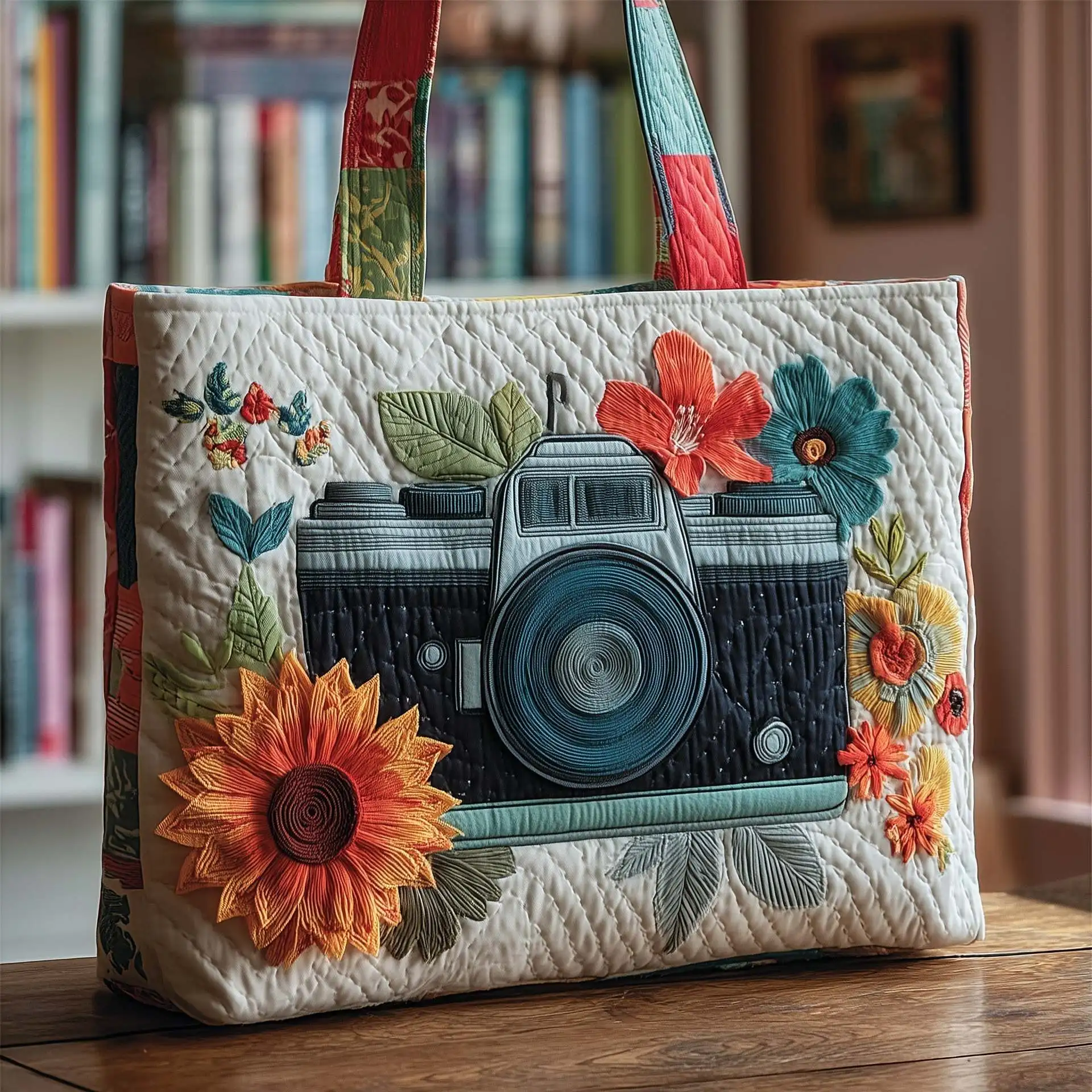 3D Printed Quilted Tote Bag daily Shopping Bags Gifts elegant Shoulder Bag Handbag Beach Travel Sport Bag Hiking Camping