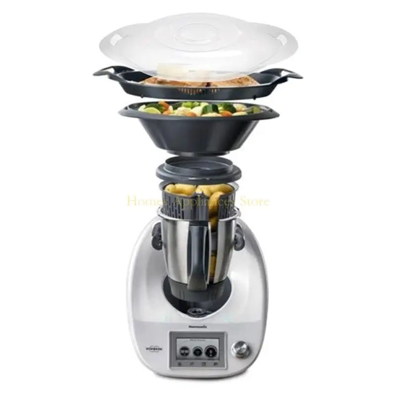 D0AB Sealing Lid Steaming Pan Cover Cooking Cup Extractor Spare Part Processor Robot Lid for Thermomix TM6 TM5 TM31