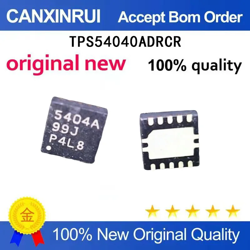 

（5-100 pieces）Brand new original TPS54040ADRCR silk screen 5404A QFN spot chip IC