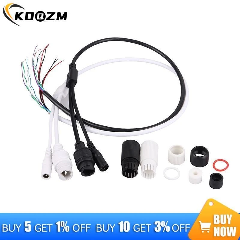 Câble PoE avec caméra IP audio DC, câble RJ45 intégré, module PoE pour caméra CCTV IP, 48V à 12V