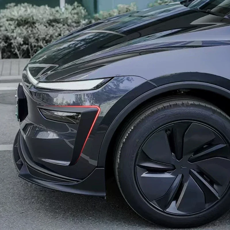 

Подходит для Tesla 2025, новая модель Y Juniper, углеродное волокно, ярко-черный ветровой дефлектор, передний бампер, ветровой дефлектор, воздушное лезвие