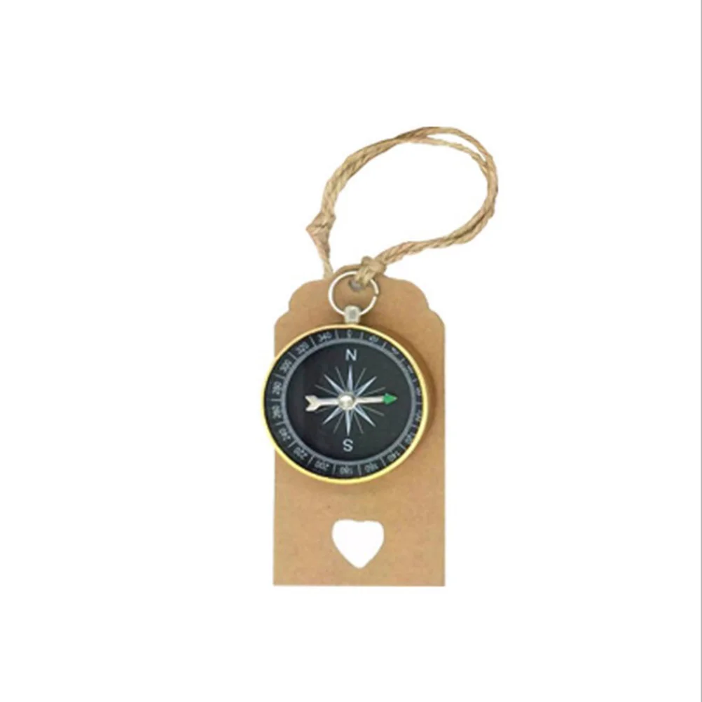 

10 Sets Compass Tags Souvenirs Pendant Party Supplies Wedding Decorations Travel
