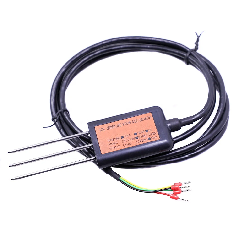 Soil MOISTURE SENSOR, TEMPERATURE , WIRELESS, 7 in one greenhouse Sensor Monitoring System