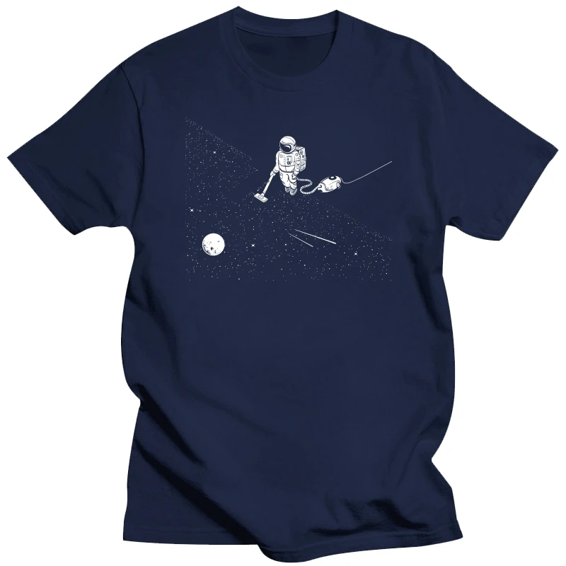 Astronaut Vacuuming Stars T Standard Women's T-shirt